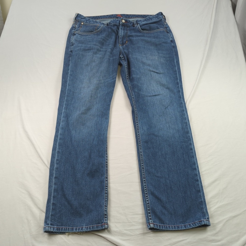 Tommy Bahama Jeans Mens 38x32 Blue Standard Fit Casual Preppy Straight